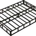 Maenizi 9 Inch Box Spring for Queen Bed, Heavy Duty Metal Box Spring Bed Base with Fabric Cover, Mattress Foundation, Easy Assembly, Noise Free, Black