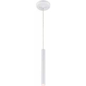 Z-Lite 917MP12-WH-LED 1 Light Mini Pendant, Matte White (Medium)