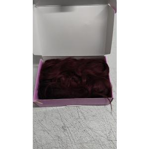 AISI HAIR Long Wavy Brown with Blonde Highlight Lace Hairline Wigs for Women, Middle Part Synthetic Heat Resistant Wig for Daily Party-26 Inch