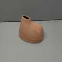 Ceramic Jar Aquarium Decorations Fish Tank Cave Breeding Cones Cave Fish Tank Ornaments for Betta Fish Amano Shrimp Cichlid Bonsai to Play, Hide and Rest, Brown