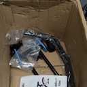 INNOLIFE Baby Bicycle Seat - Front Mounted Child Bike Seat with Handrail, Kids Bike Seat for Adult Bike (Blue)