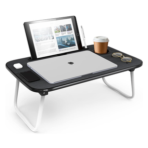 Nestl Lap Desk Bed Table Tray, Portable Laptop Stand for Desk & Bed 19"x12"