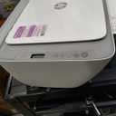 HP DeskJet 2855e Color Inkjet Printer | Wireless | All-in-One Easy Home Printing | Color Documents | Mobile Compatibility | Print, Scan & Copy | Ideal for Home Use, 11.97"D x 16.7"W x 6.06"H