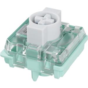 GATERON Low-Profile Magnetic Jade Keyboard Switches, HiFi Sound Linear Factory Pre-lubed Permanent Magnet Freely Setting Pre-Travel Key Switches for Magnetic Gaming Keyboard (70PCS)