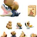 Capybara Blind Box Figures, Random Design Action Figures Collectible Toys Home Decorations for Gifts, Single Box