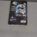 4D Build, Star Wars Stormtrooper Helmet 3D Model Kit with Stand, Star Wars Collectibles & Desk Dcor, Adult Puzzles, Building Toys, 121 Pieces, 3D Puzzles, Gift Ideas for Ages 12 & Up