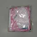 4Pcs Pink Gingerbread House Door Banner Decorations Christmas Gingerbread Man Front Door Banner Cute Peppermint Candy Cane Backdrop Porch Sign for Classroom Office Home Garage Winter Holiday Decor