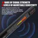 Portable Hidden Camera Detectors & GPS Tracker Detectors,Bug Anti Spy Camera Finder Detectors with 5 Sensitivity Modes,Hidden Bug Sweeper and Camera Detector for Home, Office, Travel, Hotels