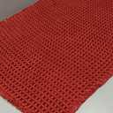 Waffle Bath Mat, Boho Bathroom Rugs Non Slip Washable Super Absorbent Quick Dry Bath Mat Farmhouse Bathroom Decor, 30"x20" Burgundy (1'8" x 2'6" (Rectangular))