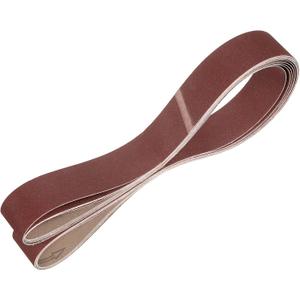 HARFINGTON 2 x 72 Inch Sanding Belts, 6 Pcs 150 Grits Aluminum Oxide Abrasive Belt Sander File Belt for Woodworking, Metal Polishing, Knife Sharpener