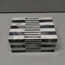 Handicrafts Home Decorative Storage Box Remote Organizer Box with Lid, Modern Decorative Keepsake Box, Boho Shelf Décor, Memory Box for Photos or Letters, Decorative Box for Table Décor