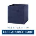 Whitmor Fabric Storage Cube 10,5*10,5*11 in