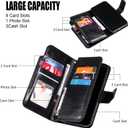 Asuwish Phone Case for Samsung Galaxy S21 FE 5G Wallet Cover With Tempered Glass Screen Protector Flip Credit Card Holder Slot Stand Purse Cell S 21 EF S21FE5G UW S21FE 21S G5 6.4 inch Women Men Black
