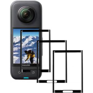 4 x Screen Protector for Insta360 X3 Anti-scratch Tempered Glass Clera Hard Protective Film Cover (3pack)