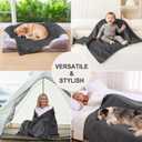 Smiry Waterproof Dog Bed Blanket, Leakproof Pet Throw Blanket for Bed Couch Sofa, Reversible Sherpa Fleece Furniture Protector Cover for Small Medium Large Dogs Cats (Dark Grey, 50x60 inches)