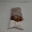 ShinyRelief 48 Pcs 3.1 Inch Neutral Furry Christmas Balls Ornaments Faux Fur Pom Poms Balls Christmas Tree Round Hanging Decoration for Party Supplies Holiday Office Fireplace Mantel Home Wall Decor