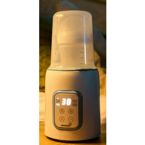 GROWNSY Baby Bottle Warmer, 8-in-1 Fast Baby Milk Warmer with Timer for Breastmilk or Formula, Accurate Temperature Control, 24H Keep, Food Heater&Defrost BPA-Free Bottle Warmer for All Bottles- Green