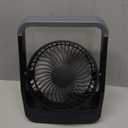 Battery Powered Fan, 10000mah Portable Desk Fan with Timer, 3 Speeds, Whisper Quiet, 180 Rotation, Portable Fan for Office, Bedroom, Outdoor, Camping (grey)