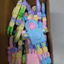 JOYIN 30 Packs Valentine's Day Pastel Robot Fidget Spinners with Cards, Wacky Track Stress Relief Fidget Spinners, Valentines Day Gifts for Kids Classroom Prize Treats Goodie Bag Stuffers Party Favor