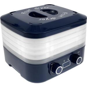 Food Dehydrator Dryer, Food Freeze Dryer Machine with 5 Trays for Home, 2025 New Digital Adjustable Timer & Temperature Control, Ideal for Fruits, Meat, Vegetables, Candy & Snacks (Blue)