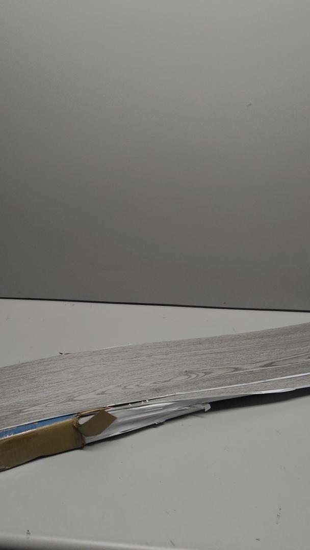 Peel and Stick Floor Tile Vinyl Wood Plank Samples, Washed Grey, Rigid Surface Hard Core Easy DIY Self-Adhesive Flooring. 3ft, 
New-Washed Grey