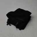 Homaxy 100% Cotton Dish Cloths, 8 Pack - 12 x 12 Inches, Waffle Weave Super Soft and Absorbent Dish Towels Quick Drying Dishcloths, Black