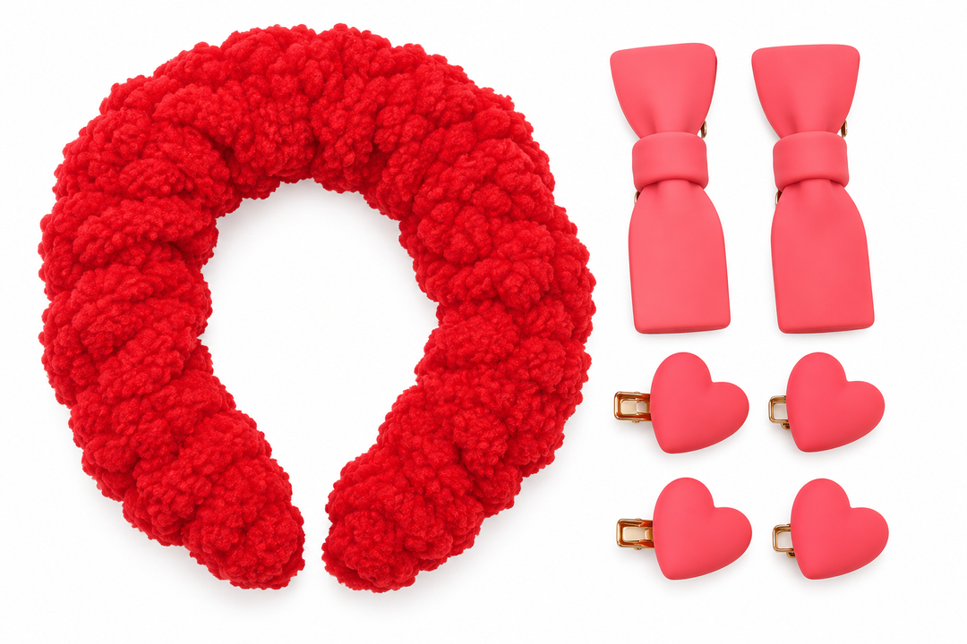 3-Piece Headband & Clip Set