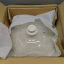 OEC Lighter Weight Tempered Glass Microwave Splatter Cover - 12.5 inch (Inner Diameter 11.4) - Heat-Resistant - Durable Glass Lid with Vent, Silicone Knob, Dishwasher Safe, 100% Food Grade - BPA Free