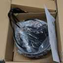 ELYONA 3 Pack Hammered Pendant Lights for Kitchen Island 7 Small Metal Solid Wood Hanging Light Fixtures Adjustable Height Farmhouse Pendant Lighting for Dining Room Bedroom Bar Office, Modern Black