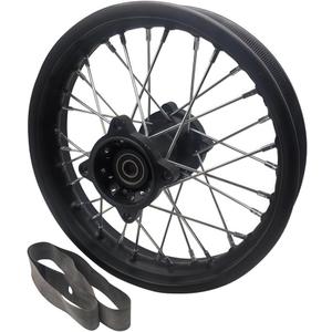 12" Rear Wheel Rim for 110cc 125cc Dirt Bike tao TTR SSR CRF Apollo 15mm Axle