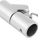 RedSnake Stainless Steel Marine Grade Boat railing Pipe Connector Folding Swivel Coupling Tube Pipe Connector Boat Hardware Fitting for (25mm) 1inch or (22mm)7/8inch ((22mm)7/8inch O.D tube X 1pair)