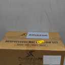 ProsourceFit Acupressure Mat and Pillow Set for Back/Neck Pain Relief and Muscle Relaxation (Large, Grey/White)