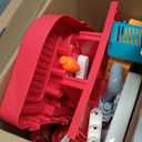 50PCS Baby Play Kitchen Toys Set with Sound and Light, Kids Pretend Kitchen for Toddlers Age 1-5 with Cooking Stove, Sink, Ice Maker, Water Dispenser, Refrigerator, and Play Food for Girls (Pink)