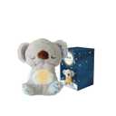 Breathing Stuffed Animal,Portable Plush Baby Toy,Soothing Stuffed Animal For Anxiety Adults And Kids, Breathing Otter,Breathing Lights And Sound Machine With Realistic Breathing (rabbit) (koala)