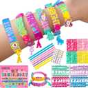 Dupamind Friendship Bracelet Making Kit for Girls, Christmas Gifts Art & Craft Kits for Kids, DIY Jewelry Making Kit, Birthday Present for Ages 412, Toy for Age 4, 5, 6, 7, 8, 9, 10, 11, 12 Years Old