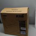 KBS 17-in-1 Bread Maker-Dual Heaters, 710W Machine Stainless Steel with Gluten-Free, Dough Maker,Jam,Yogurt PROG, Auto Nut Dispenser,Ceramic Pan& Touch Panel, 3 Loaf Sizes 3 Crust Colors,Recipes