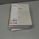 5 x 2026 Planner, Weekly and Monthly Calendar Planning Agenda, Jan - Dec 2026, Academic Planner Book, Desk Accessories and Office School Supplies - A5 (6.3'' x 8.5'')