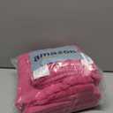 BOUTIQUO 6 Pack Cotton Towel Set, Contains 2 Bath Towels 27x54 inch, 2 Hand Towels 16x24 inch & 2 Wash Cloths 12x12 inch, Ideal Everyday use, Ultra Soft Compact & Lightweight - Hot Pink