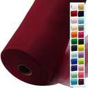Burgundy Tulle Fabric Rolls 54 Inch by 40 Yards Tulle Bolt Spool for Wedding Decorations DIY Tutu Baby Shower Table Skirt Ceiling Decor Birthday Party Craft Supplies