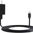 Fast Charger with 6Ft USB Type-C&Micro USB Cable for Charging All-New Fire 6 HD 7 8 10/Fire Max 11-13th Gen/Fire HD 7 8 10Plus/Kids Edition Kids Pro/All E-Reader,Oasis,Paperwhite/Samsung Galaxy Tab A (Pack of 5)