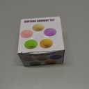 Glitter Dumpling Squishy, Viral Squishy Dumpling Mystery Box, Bao Bun Squeeze Toy,Stress Relief Fidget Toys (Golden)