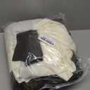 Knight Costume Adult Men's Tunic Hooded Robe Outfits Halloween Cosplay Uniform (X-Large, White)