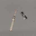 Thin Stainless Steel Bands Compatible with Apple Watch 38mm 40mm 41mm 42mm 44mm 45mm 46mm for Women, Metal Straps for iWatch Series 11 10 9 8 7 6 5 4 3 2 1 SE (Starlight)