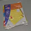 6 x Avery Binder Dividers - 5-Tab Insertable Multicolor Big Tabs for Binders, 1 Set of Dividers (11109)