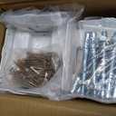 10PCS 6x6 Post Base for Concrete Heavy Duty White E-Coated
