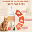 Tetra Cat Deterrent Spray, Natural No Scratch Spray for Cats Keep Off Cats and Kittens Scratching Furniture, Sofas, Rugs, Curtains, Plants, Safe & Effective, 100ml