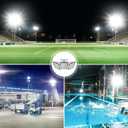 STASUN LED Flood Light Outdoor, Flying Series Pro 600W 60000lm Outdoor Arena Lighting, IP66 Waterproof Commercial Floodlight, 6000K, 3 Panel Adjustable Stadium Lights for Parking Lot, Sport Court