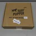 Tuff Pupper Slow Feeder Insert Bowl | Puzzle Maze Slows Down Eating | Elevated Feeder Tray Bowls | Standalone Dog Bowl | Pet Bowls Insert | Easy Clean Dishwasher Safe (4 Cups - Fits 8.9-9.3 Inch Hole)