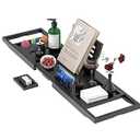 Yirilan Bathtub Tray, Expandable Bath Tray for Tub for Books, Tablets & Wine Glasses for Home Spa, Bathroom Accessories & Gifts