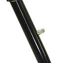 Motobiker Black Adjustable Kickstand Lowering Side Stand Compatible with K-awasaki ZX14 2006-2011